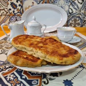 Hornazo de Almendra con Cabello de Ángel